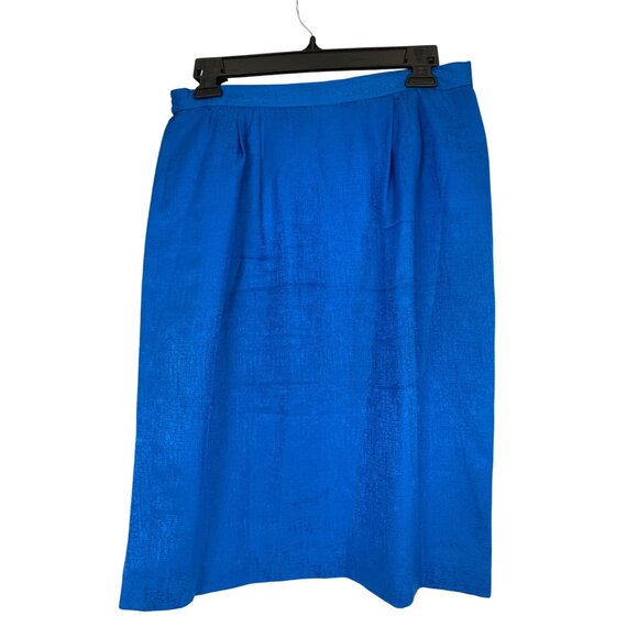 Safe Silk Adrianna Papell Womens 2-Piece Silk Skirt Set Size 8 RHH10562 Lined - Picture 8 of 12